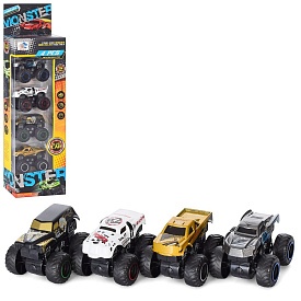 Набір машинок 779-12A мет., 4шт., кор., 10-34,5-6 см. - 1 - smarttoys.com.ua