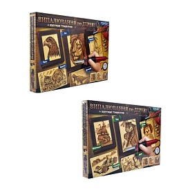 Набір для творчості "ВИПАЛЮВАННЯ ПО ДЕРЕВУ" укр - 1 - smarttoys.com.ua