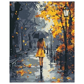 Набір для розпису по номерах "Під осінньою зливою" 40х50см - 1 - smarttoys.com.ua