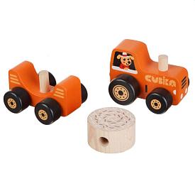 Дерев'яна іграшка "Трактор" - 1 - smarttoys.com.ua