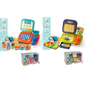 Касовий апарат CF8221-31 калькулятор,сканер,продукти,гроші,2 види,муз.,світло,бат.,кор.,32,5-16,5-20 - 1 - smarttoys.com.ua