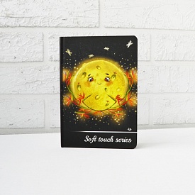 Блокнот TM Profiplan "Soft touch series" moon, A5 - 1 - smarttoys.com.ua