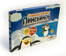 Гра 181  (укр/рос.) Стратег,"Веселі пінгвіни", в кор-ці, 37-25,5-2см - 1 - smarttoys.com.ua