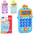 Гра 99-7 калькулятор, 3 кольори, муз., бат., кор., 14,5-8,5-2,5 см. - 1 - smarttoys.com.ua