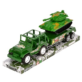 Трейлер 253-B3 33см, інерція,танк 14см, у слюді 36-14-10см - 1 - smarttoys.com.ua