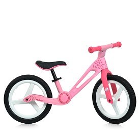 Біговел дитячий 14 д. MBB 1049-3 2 кол. PU, обода PP, нейлон. рама, рожевий. - 1 - smarttoys.com.ua