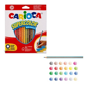 Олівці Supercolor 43393, 24 кол - 1 - smarttoys.com.ua