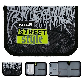 Пенал Kite 1 від., 1 відв., без наповнення 621 Street Style - 1 - smarttoys.com.ua