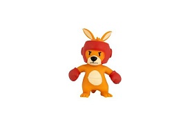 Іграшка розтягуюча Stumble Guys, в асортименті (Boxing Roo) - 1 - smarttoys.com.ua