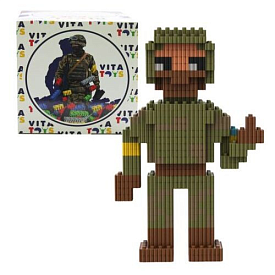 Іграшка-конструктор дитяча "Пікселі" Український захисник (1,5) - 2 - smarttoys.com.ua