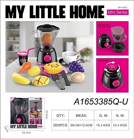 Побутова техніка A1010-6 соковижималка/блендер,оберт.диск,посуд,світло,муз.,бат.,кор.,24,5-23,5-12см - 1 - smarttoys.com.ua