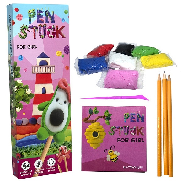Набір для творчості 30712 (рос) "Pen Stuck for girl", в кор-ці 26-9-2,6 см		 - 2 - smarttoys.com.ua