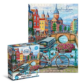 Пазл Medium-M Міста. Амстердам - 1 - smarttoys.com.ua