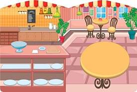 Книга Цікавинки з наліпками. Крамничка солодощів - 3 - smarttoys.com.ua