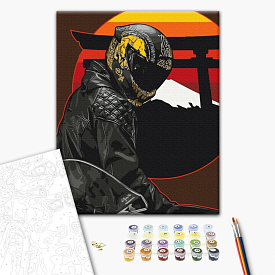 Картина за номерами: Східний гонщик 40х50 - 1 - smarttoys.com.ua