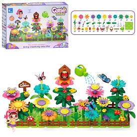 Конструктор CJ-2027A сад, квіти, комахи, 124 дет., кор., 28-18,5-6 см. - 1 - smarttoys.com.ua