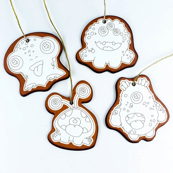 Ялинкові прикраси. Монстробяки	 - 4 - smarttoys.com.ua