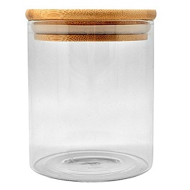 Банка з бамбуковою кришкою 900мл 10*12см R10871-12 - 1 - smarttoys.com.ua