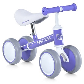 Біговел дитячий PROFI KIDS 6 д. MBB 1017-5 4 колеса EVA,сталева рама, лавандовий - 1 - smarttoys.com.ua