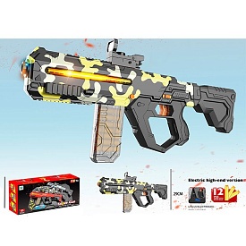 Автомат 302B акум., прицел, м'які кулі-присоски 12 шт., USB, світло, кор., 45,5-21-9 см. - 1 - smarttoys.com.ua