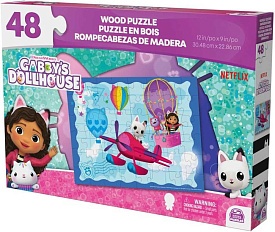 Пазл дерев’яний «Ляльковий будиночок Габбі» (31 см * 30 см) - 1 - smarttoys.com.ua