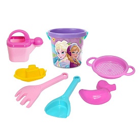 Набір для піску "Крижане серце" 7 ел. з термонаклейкою, Disney(Тигрес) - 1 - smarttoys.com.ua