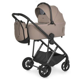 Візок універсальний 2в1 El Camino COIL ME 1190 Affogato Beige,люлька+прогул.,рюкзак, дощовик.бежевий - 1 - smarttoys.com.ua