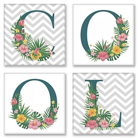 СН114 Набір для розпису за номерами. COOL сканд. 18*18 см*4 шт. - 1 - smarttoys.com.ua