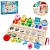 Дерев'яна іграшка Багатофункціональна дошка MD 0874 геометрика,цифри,лабіринт,слова(англ.),кор.,32,5 - 1 - smarttoys.com.ua