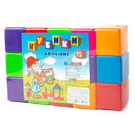 Набір дитячий "Кубик 15" великий арт 022 Бамсик - 1 - smarttoys.com.ua