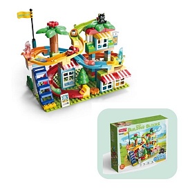 Конструктор FL2322 трек/лабіринт, машинки, кульки, кор., 40-32-10 см. - 1 - smarttoys.com.ua