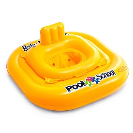 Плотик 56587 жовтий, 79-79см., 1-2років, до 15кг., ремзапл., кор., 26-20-6см. - 1 - smarttoys.com.ua