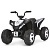Квадроцикл M 6283EL-1-2 2*35W,1*12V7-9AH, муз, світло, шкір.сидіння, BT, MP3, USB, EVA, біло-чорний - 1 - smarttoys.com.ua