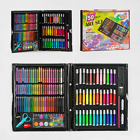 Набір для малювання С 49389 (20) 150 елементів, у валізці - 1 - smarttoys.com.ua