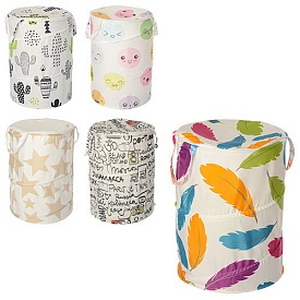 Кошик для іграшок M 3731 криша, 2 ручки, 3 види, мікс принтів, кул. - 1 - smarttoys.com.ua