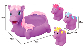 Набір для купання Єдиноріг 4шт - 1 - smarttoys.com.ua