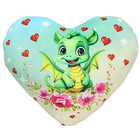 Сердечко Дракоша 3, Копиця 00229-03 - 1 - smarttoys.com.ua