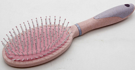 Масажна щітка для волосся №Р-2 пл. в кл. овал. розов. цв. (240)																 - 1 - smarttoys.com.ua