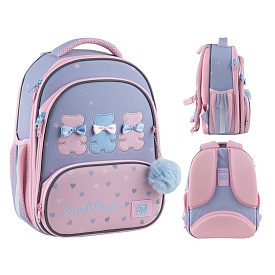 Рюкзак GoPack Education каркасний 597M-2 Lovely Bears - 1 - smarttoys.com.ua