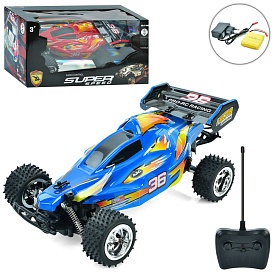 Машина 999-36 радіокер., акум., зарядне, аморт., небит. корпус, 2 кольори, кор., 38-19,5-20,5 см. - 1 - smarttoys.com.ua