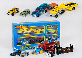 Трейлер металопластик Т 868-2 А / 2 В / 2 C (96/2) 2 види, 4 шт в коробці - 1 - smarttoys.com.ua