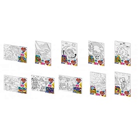 Креативна творчість "Розмальовка за номерами "Coloring by numbers" 31см*21см с.2 (10) - 1 - smarttoys.com.ua