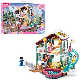 Конструктор SLUBAN M38-B0961 "Happy Diary": Курорт, 439 дет. - 1 - smarttoys.com.ua