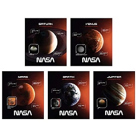 Зошит 24 арк., кл., гібр. лак + УФ лак, NS - 1 - smarttoys.com.ua