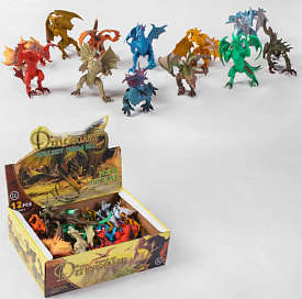 Набір драконів 238-3 (24/2) ціна за 1шт у блоці 12шт  - 1 - smarttoys.com.ua