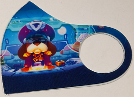 Маска Pitta Print S Brawl Stars Story Космоопера Старр Генерал Гавс																						 - 1 - smarttoys.com.ua