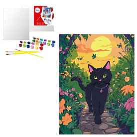 Набір для розпису по номерах для дітей "Котик у саду" 30x40см - 1 - smarttoys.com.ua