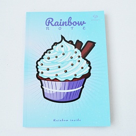 Блокнот TM Profiplan "Artbook Rainbow " Cake", blue, A5 - 1 - smarttoys.com.ua