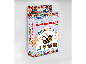 Набір д/творчості "Магніти з термомозаїки без планшета "Квіти-комахи" - 1 - smarttoys.com.ua