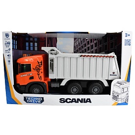 Автомодель серії "Super Big Truck" – САМОСКИД SCANIA (світло, звук) - 1 - smarttoys.com.ua